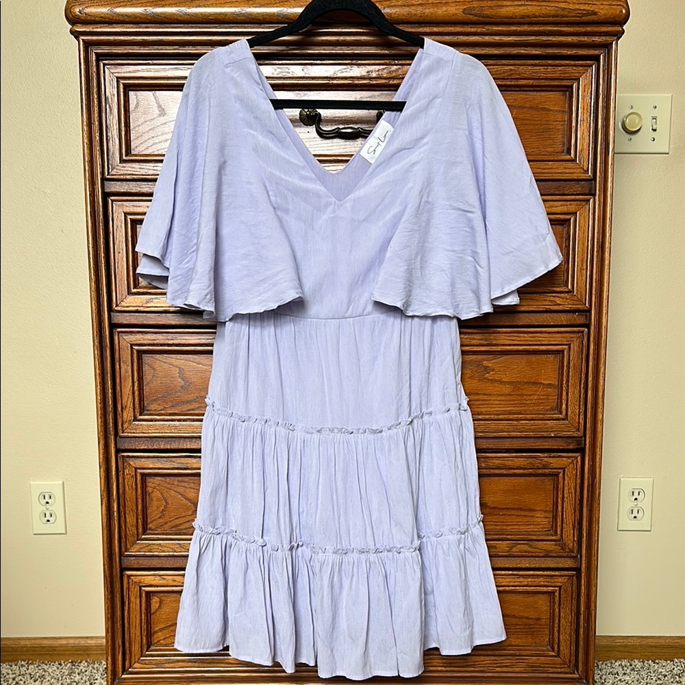Sweet Lemon Tiered Dress